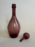 Carafe en verre bullé Biot