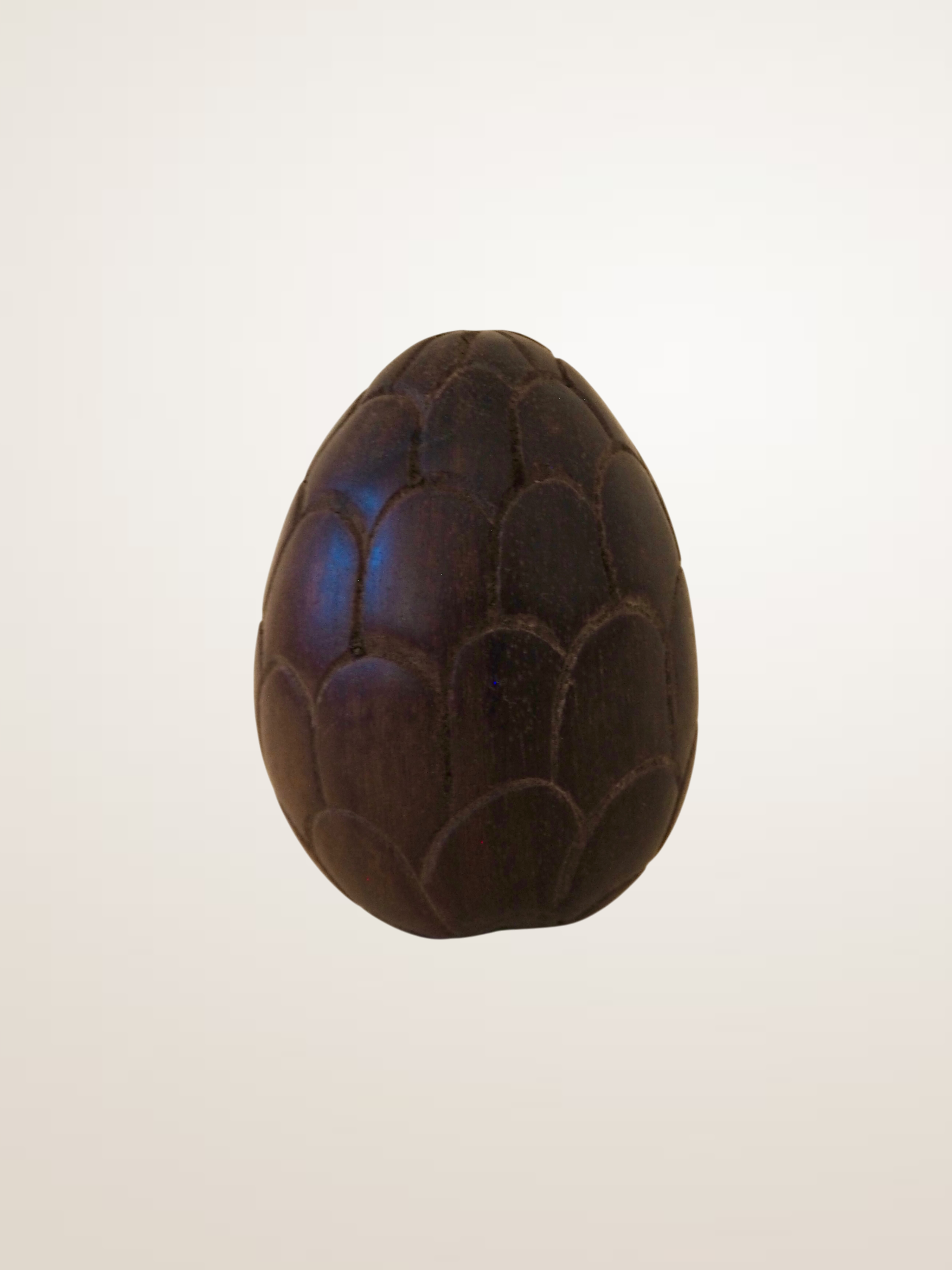 Ensemble de fruits décoratifs en bois sculpté