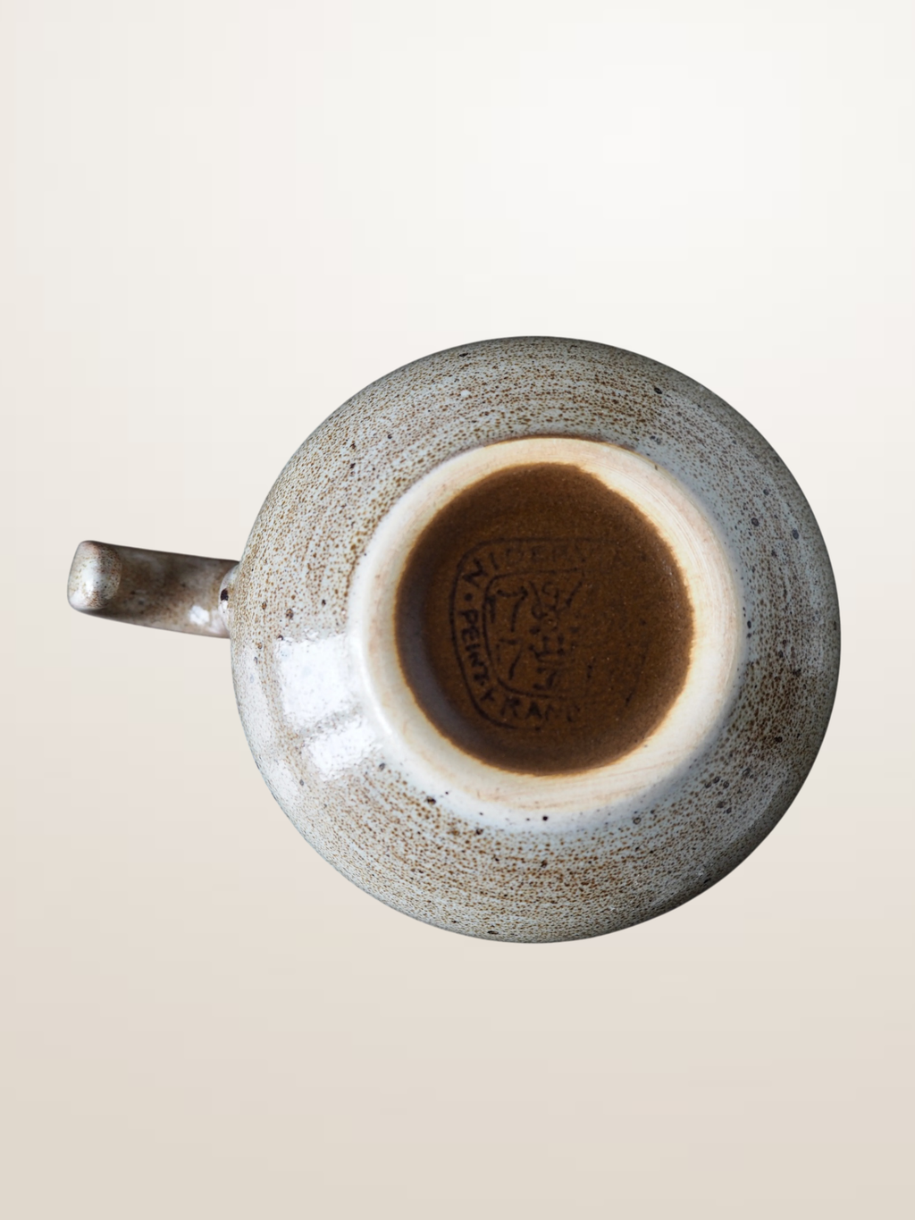 Grand saladier et 6 tasses faïencerie Niderviller