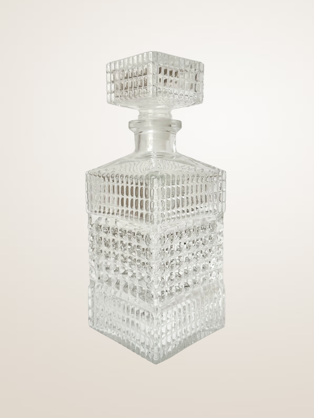 Carafe à whisky en verre