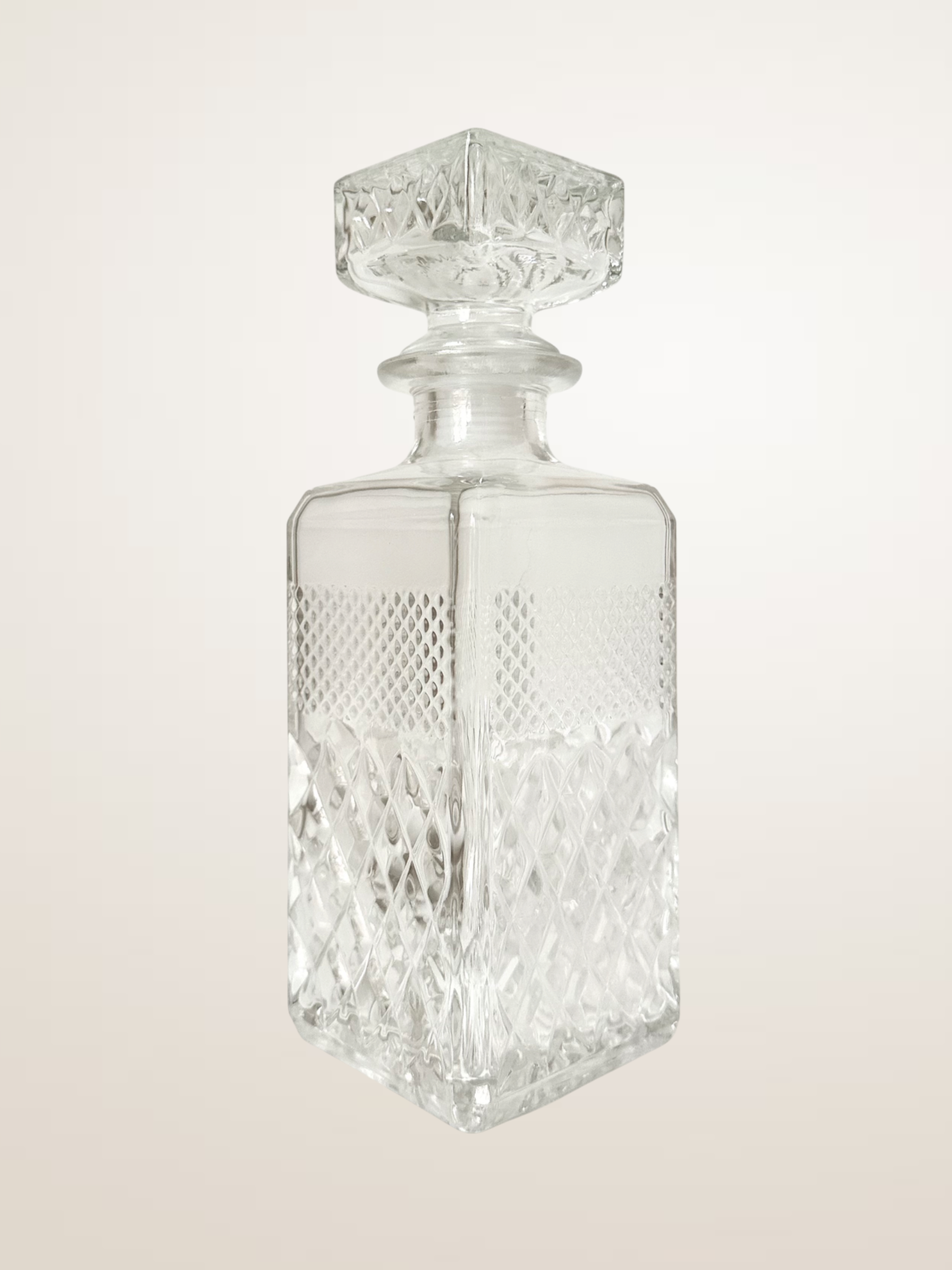 Carafe à whisky en verre