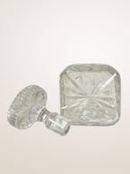 Carafe à whisky en cristal taillé