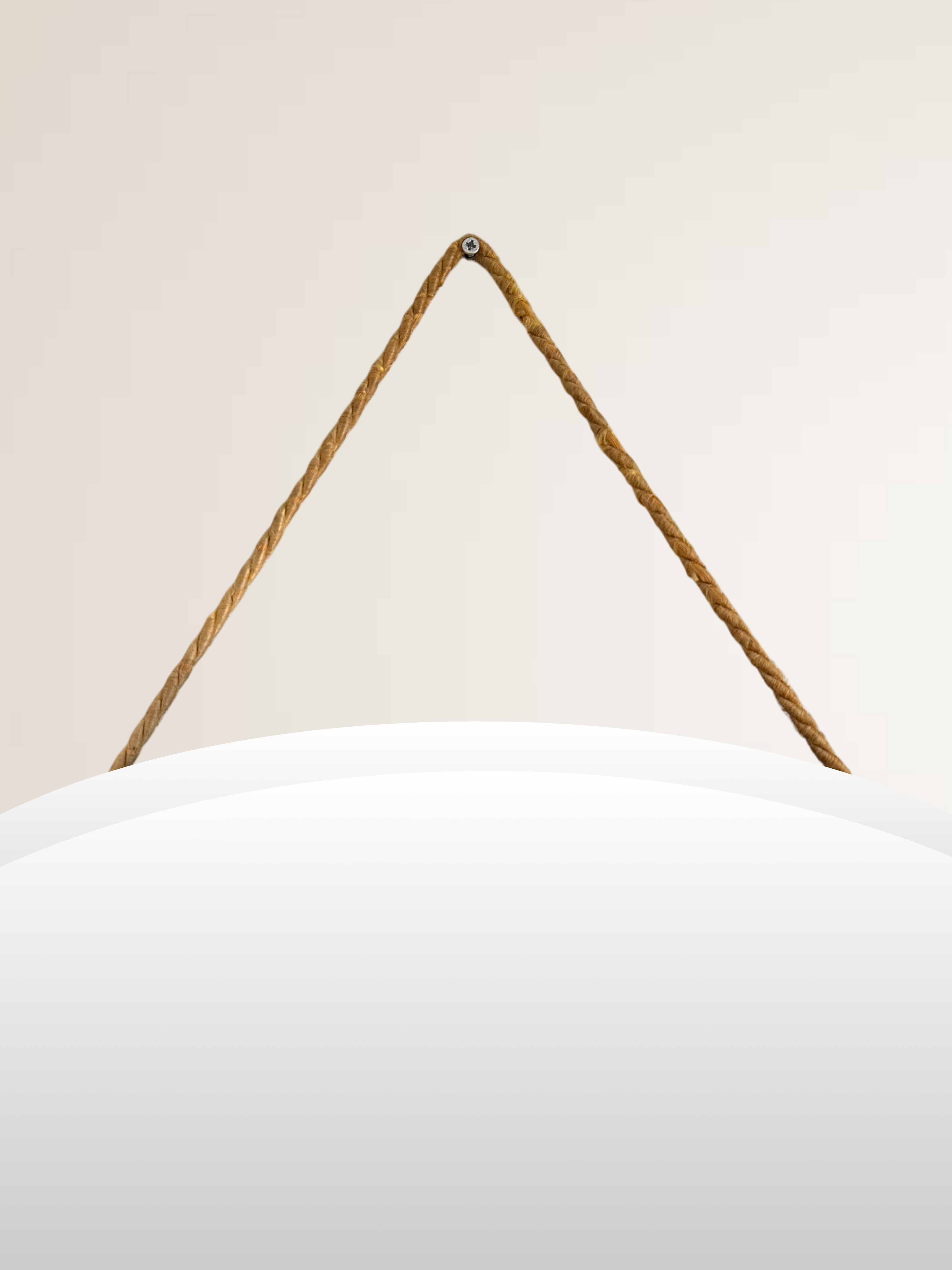 Miroir mural ovale biseauté - 39 x 60 cm