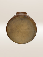 Ancien pot en grès vernissé brun