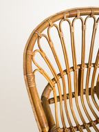 Fauteuil corbeille en rotin