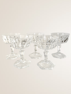 Set de 5 verres à liqueur en verre
