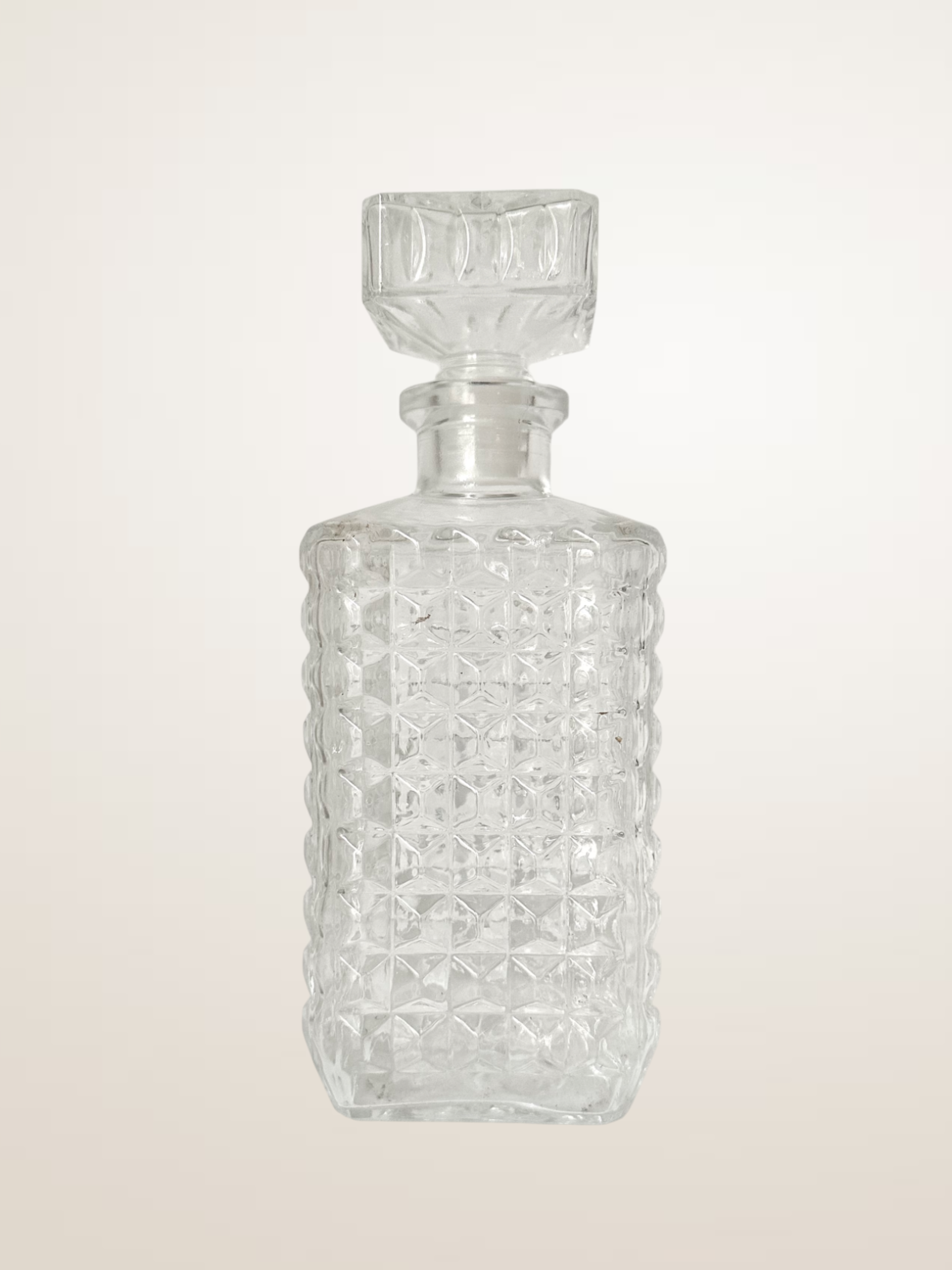 Carafe à whisky en verre