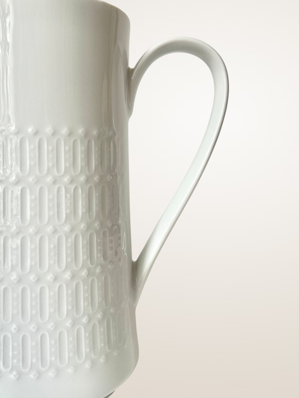 Cafetière en porcelaine blanche Winterling
