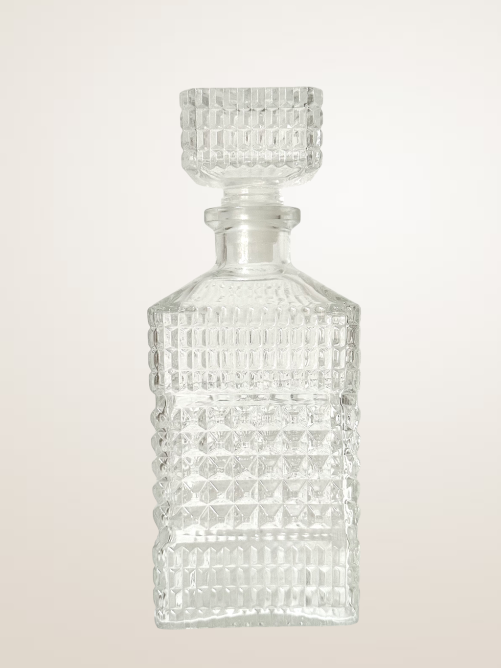 Carafe à whisky en verre