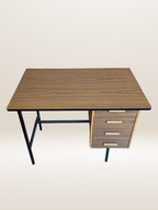 Bureau vintage en formica et métal