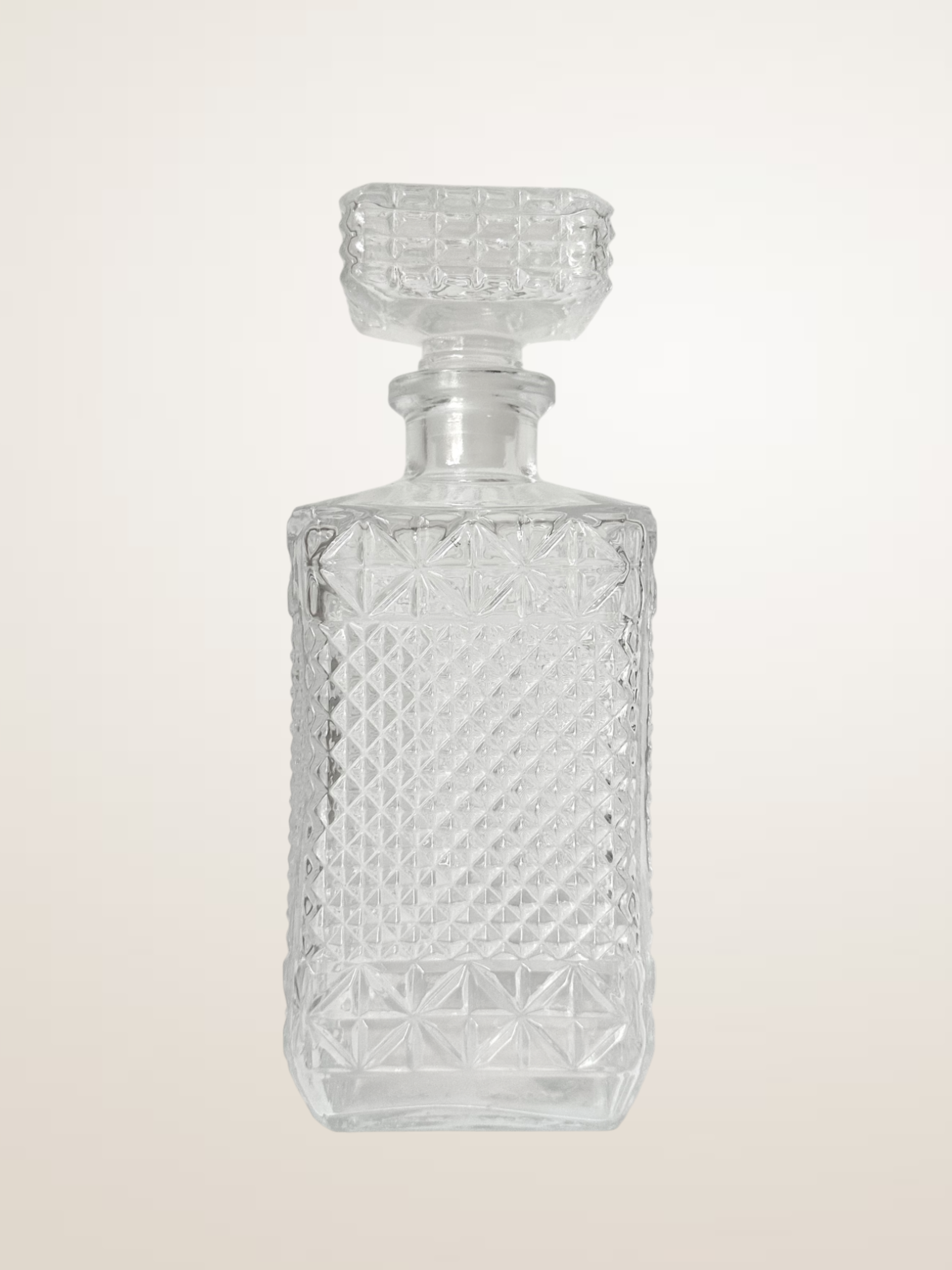 Carafe à whisky en verre