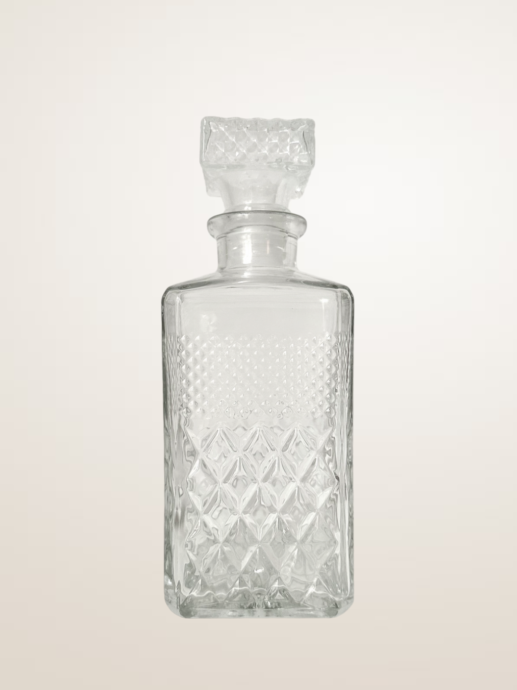 Carafe à whisky en verre