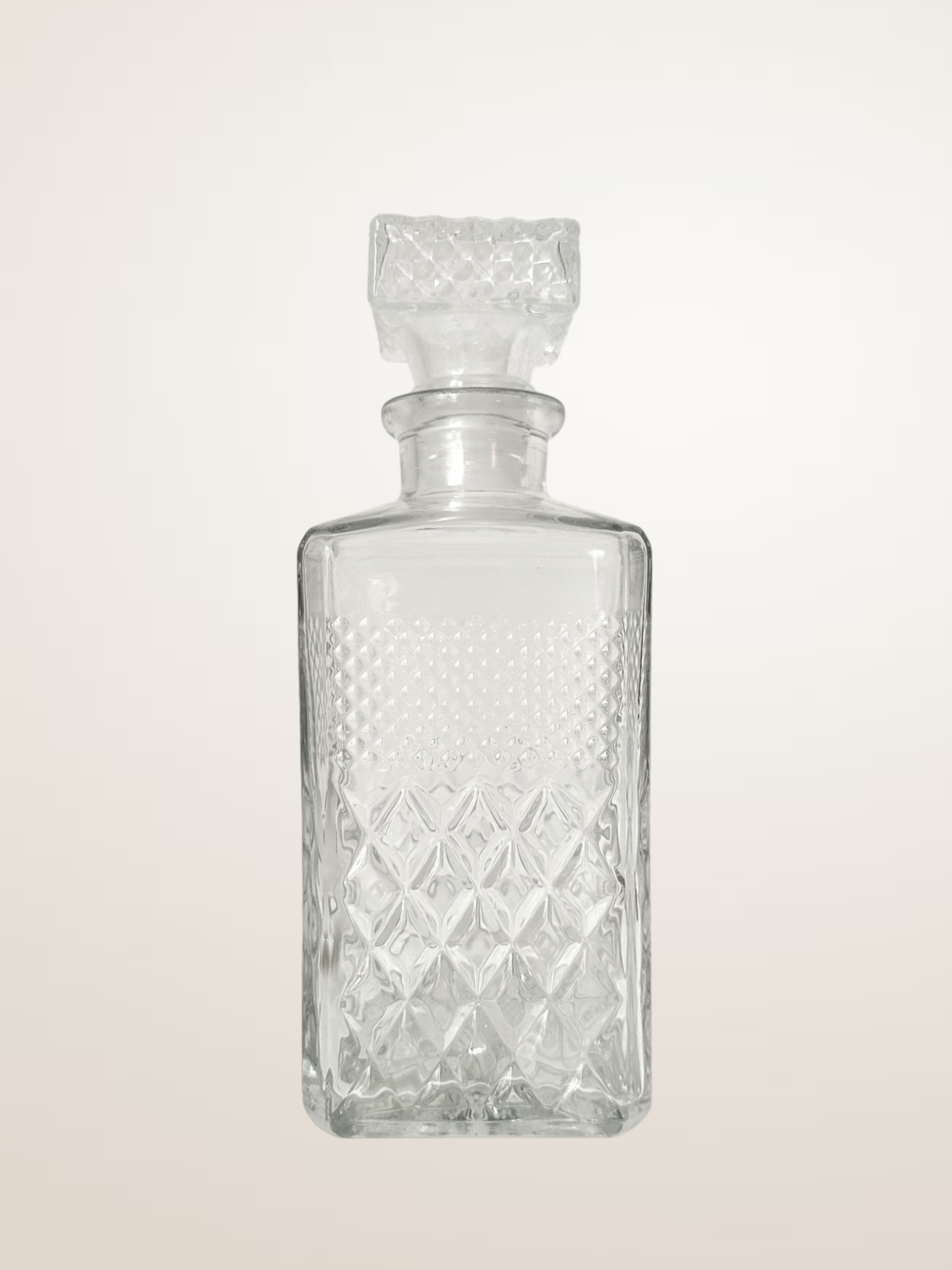 Carafe à whisky en verre