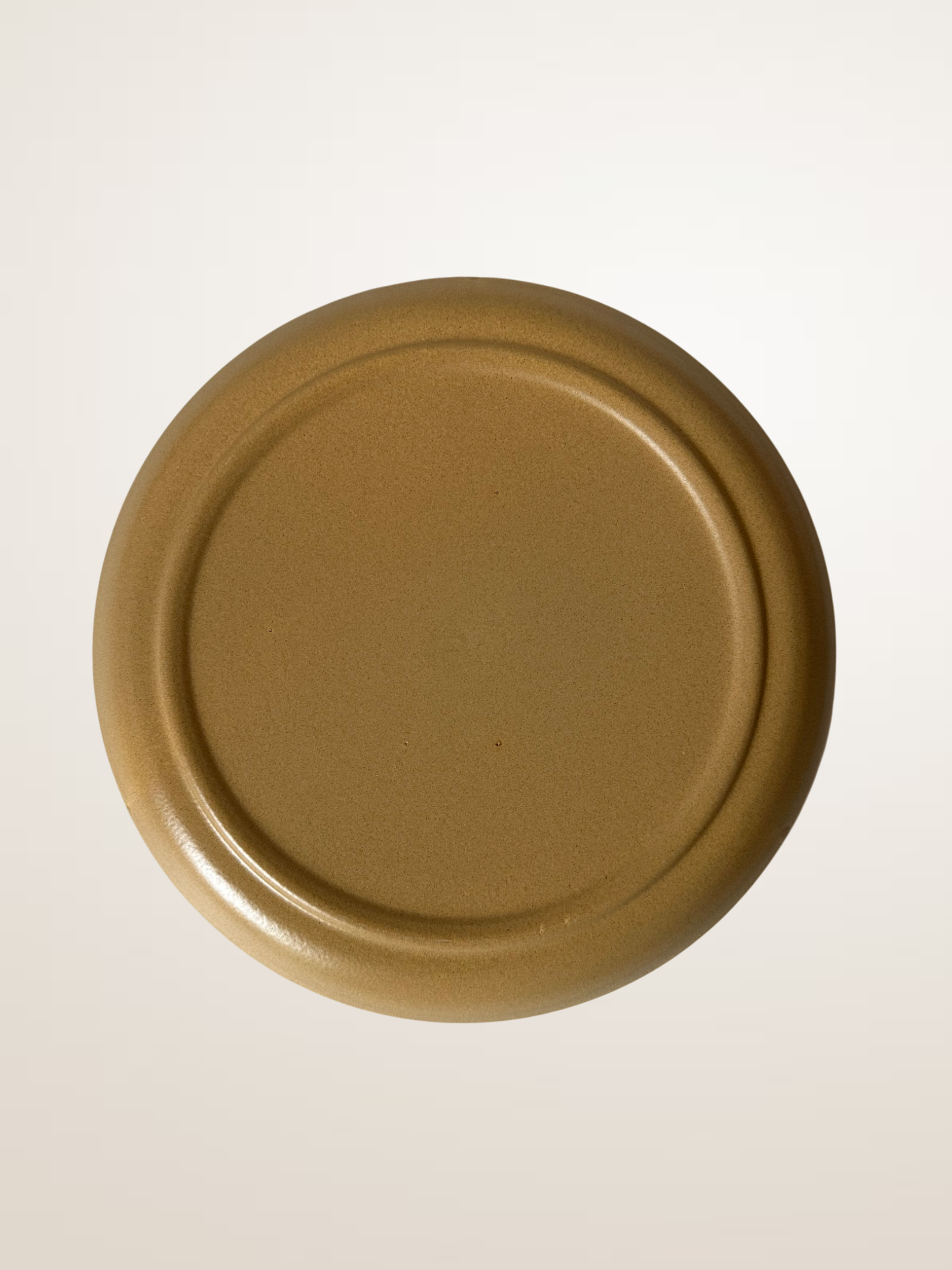 Set de six assiettes à dessert en grès émaillé