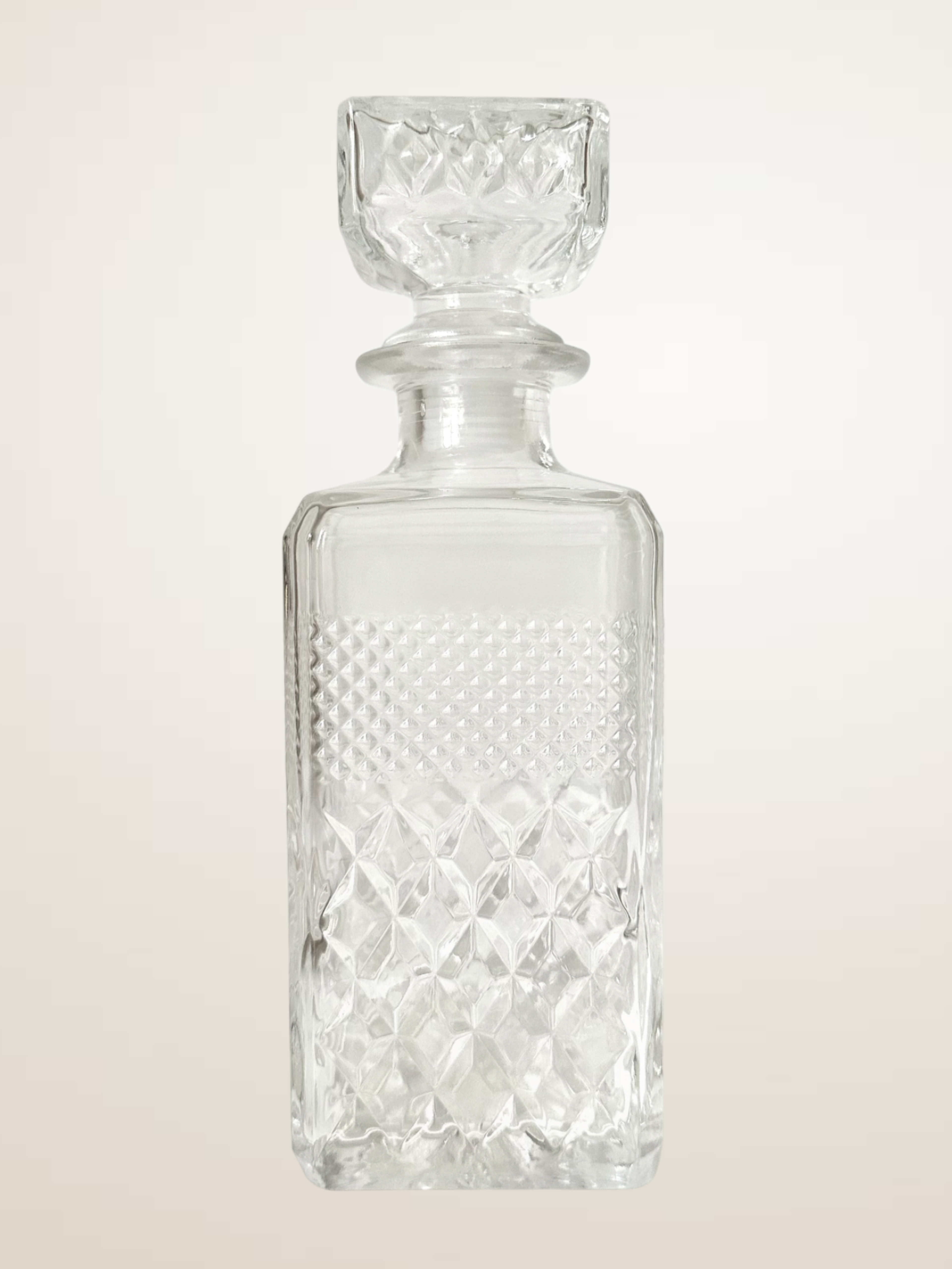 Carafe à whisky en verre