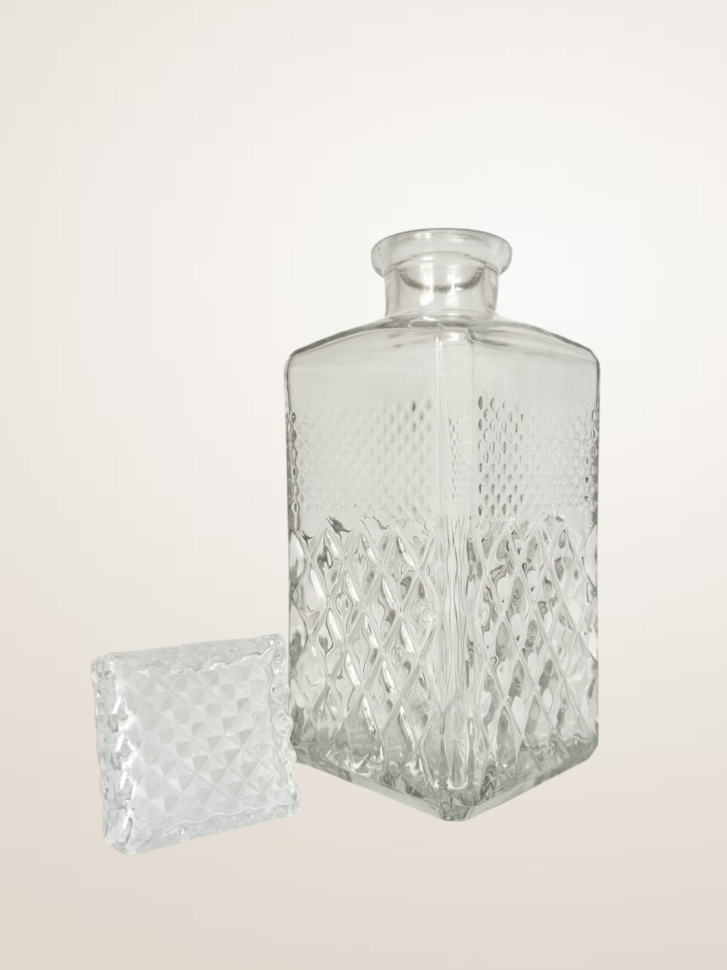 Carafe à whisky en verre
