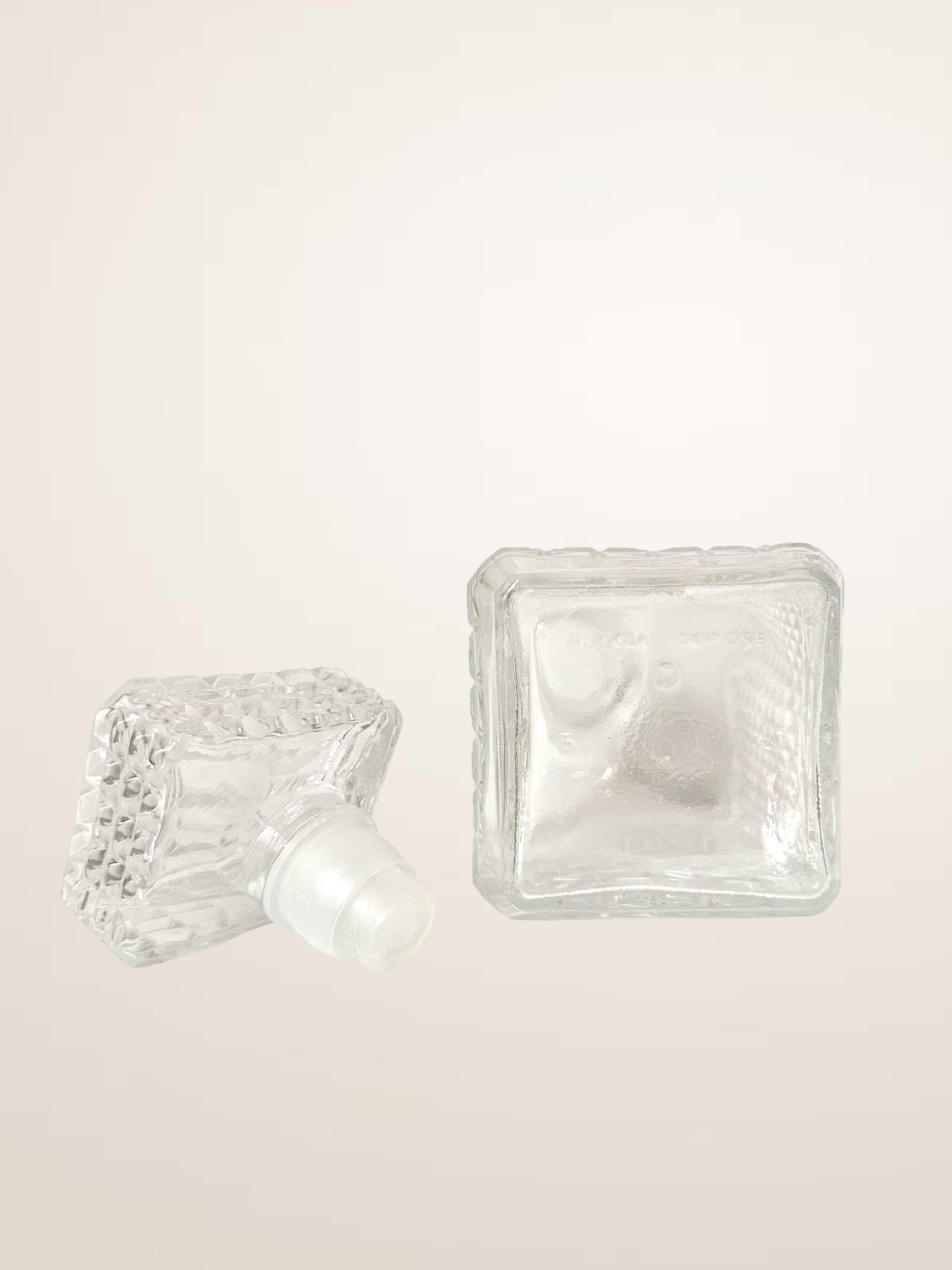 Carafe à whisky en verre