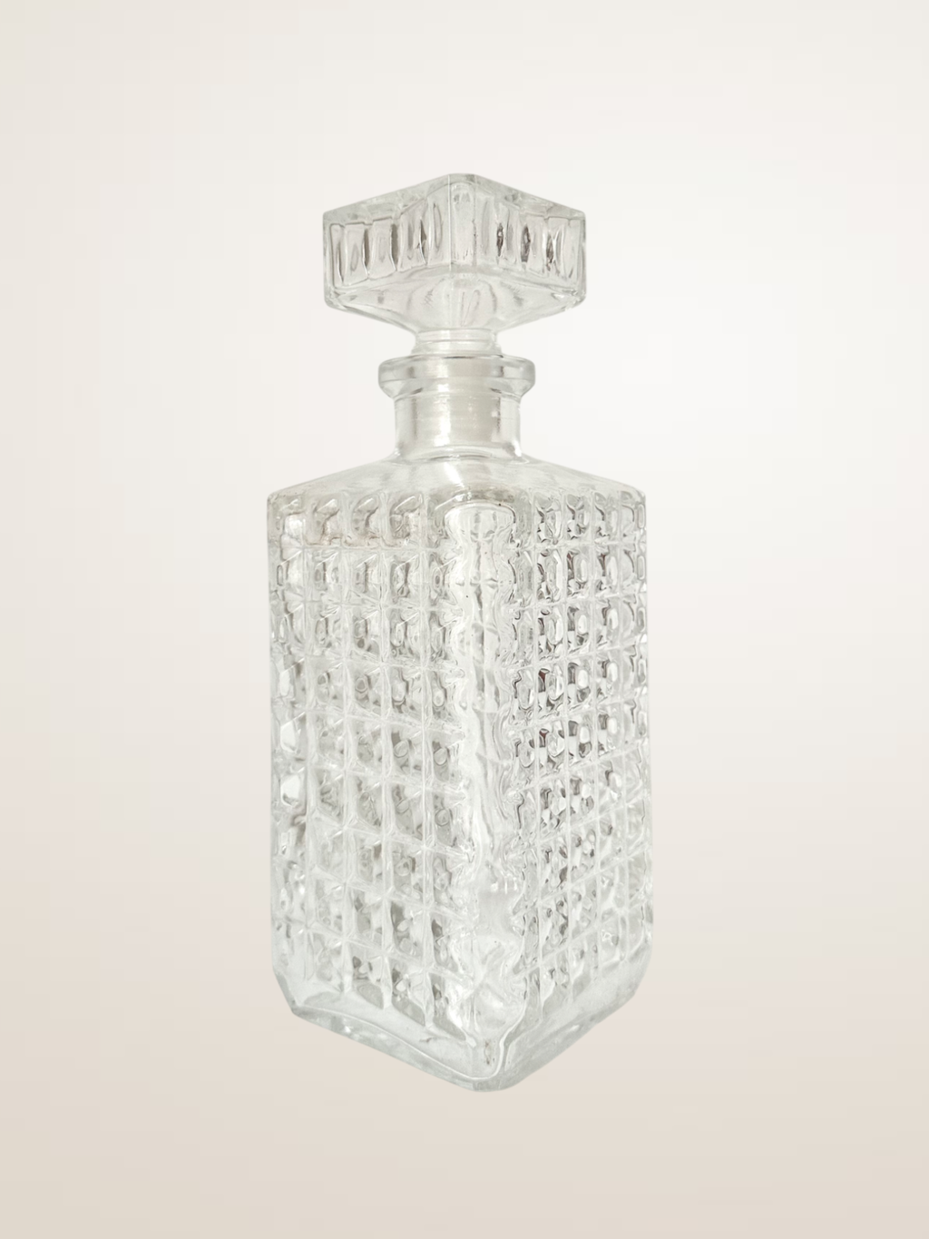 Carafe à whisky en verre