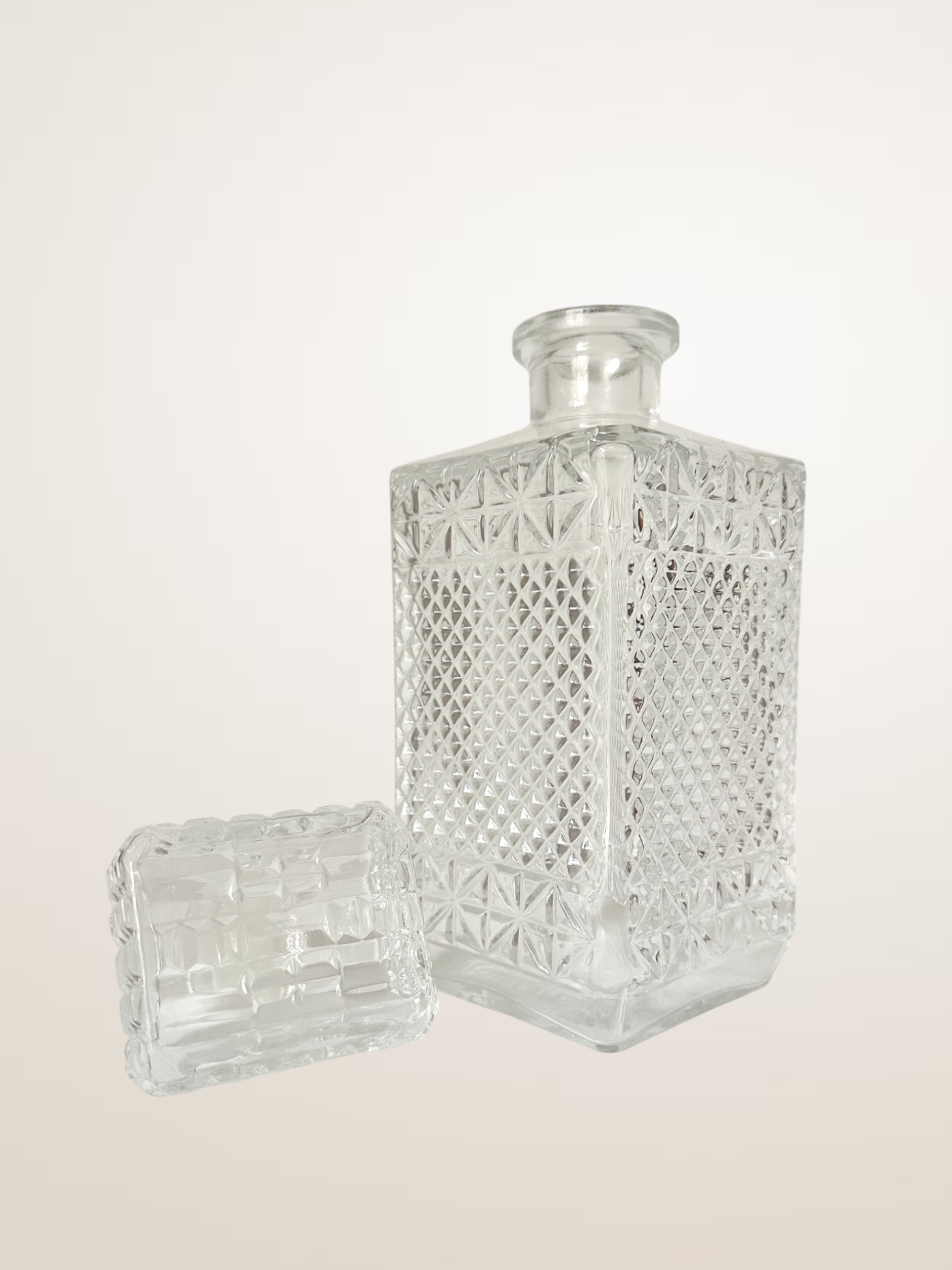 Carafe à whisky en verre