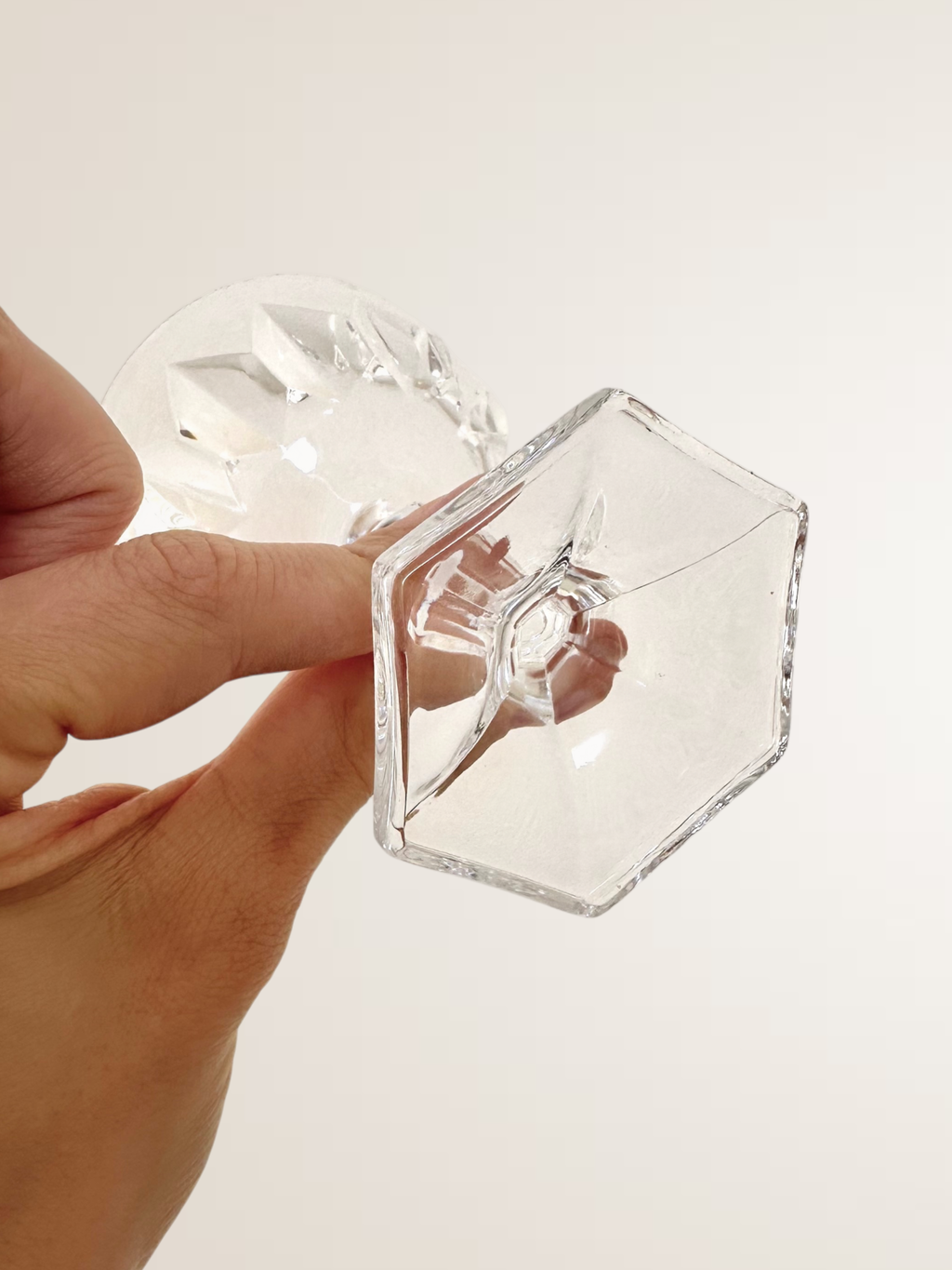Set de 5 verres à liqueur en verre