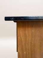 Bureau vintage en formica et métal