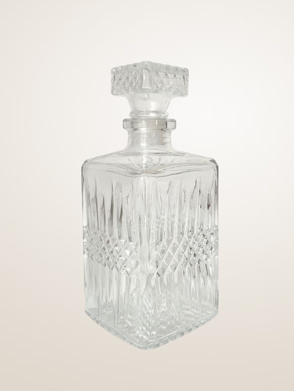 Carafe à whisky en verre