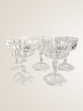 Set de 5 verres à liqueur en verre