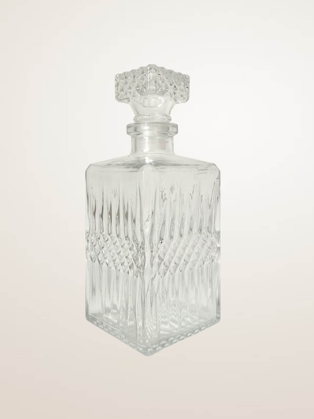 Carafe à whisky en verre