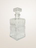 Carafe à whisky en verre